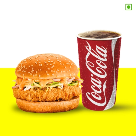 Big Crunch Burger + Coke Jumboking