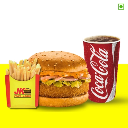 Classic Cheese Burst + Coke + Fries