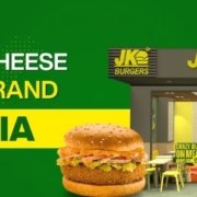 veg cheese burger brand in India.